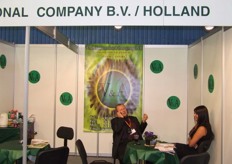 V & A Company Holland represented by Vitaly Oussanov and his colleague.