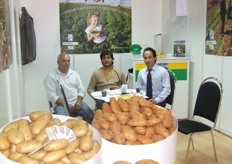 POP Pancyrpyan Potato Growers Group. Pambos Anastasiou (general manager) with his team.