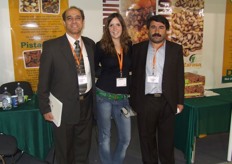 Zarasa export of Dried Fruits and Nuts from Iran. represented by Vajiollah Ramezani together with their multitasking interpretor Anna Razina.