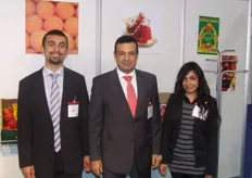 The complete crew of the inovating egyptian company EGCT. One of the few from Egypt; a missed chance for the companies who stayed at home. At the picture: Mr. Mohamed accompanied by his son and daughter.