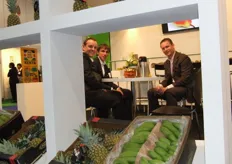Mark Nicoll Director of FreshProduce inporter Nico Fruit ltd visiting the Dutch company Alexport.
