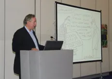 Peter Melchett (director of the Soil Association) in his presentation.