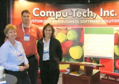 Jennifer Wiggs on the right together with her colleagues of Compu-Tech.