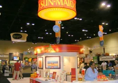 The booth of Sun Maid.