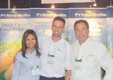 James Paul (mid), Director of Sales and Marketing of Prima Bella. (with his team)
