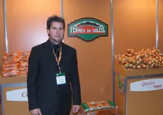 Marc-Andre Chenail; Representing the grower, shipper and Packer Fermes Du Soleil from Canada.