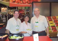 Howard, Michelle and Mike from Domex Superfresh growers
