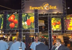 The booth of Farmer's Best.