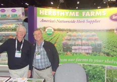 Ralph Slomovits and Bom Small of the Herbthyme Farms.