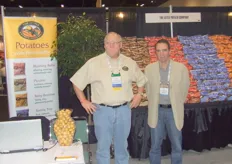 Don Daintrey (l) Sales and Marketing Director of Little potatoes.