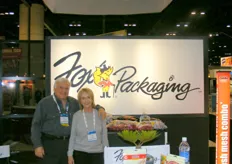 Kenneth S. Fox and mrs. Fox of Fox Packaging.