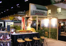 The booth of Frontera Produce.