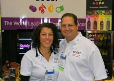 Allison Lawrence and Scott E. Thewes of Boost.