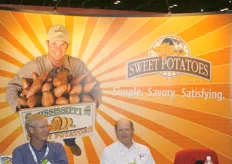The booth of Sweet Potatoes.