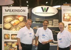 Steven Rogers, Gregory M. Jehlik and Bill Barry of Wilkinson Industries.