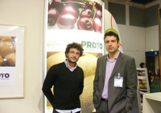 Mr. Ippokratis Mitsios (right), QA Manager of Protofanousi Fruits- Greece