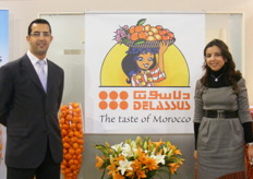 Mr. Jowssef with Ms. Nisrine Boutaybi, Sales and Marketing Executive