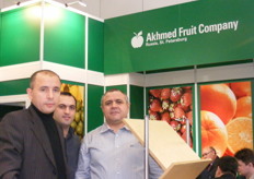 General Manager, Mr. Mohammed Mohammedli (right)with two other representatives