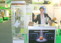 Jérémie Marcuccilli with his product: Kookabarra juice