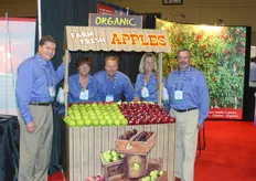 Bob, Lori, Mark, Diane and Terry promoting the “Apple stand” of CMI
