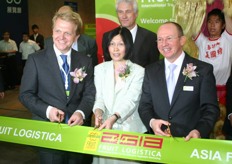 Asia Fruit Logistica opened by Chris White and Gérald Lamusse