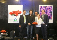 Jelle Alsemgeest, AJ Schep, Piet Keijzer and Gidi Dekker of World Wide Food & Flower Group