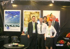 Jelle Alsemgeest, Piet Keijzer, AJ Schep and Gidi Dekker of World Wide Food & Flower Group