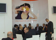 Turkey was attenting with a platform of different companies promoted by the Turkish Gouvernment.