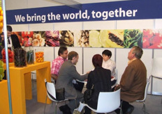 The booth of the Dutch company Roveg