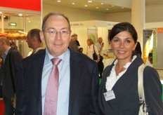 Jan Timmermans and his sales manager Mirela Verhoeven representing C.G. Timmermans & Zn from the Netherlands