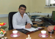 "Mr. Rzaev Ravshan, General Director of AHV Fruit Company. "Starting this company we slept in the office in order to work as much as possible."