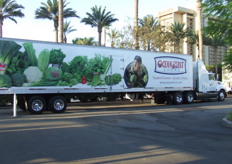 Ocean Mist truck parked place near the convention center