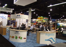 The Argentina booth