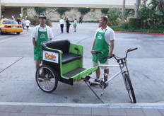 The Dole's taxi-bikes