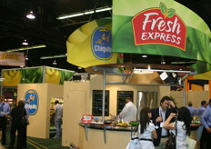 The Chiquita booth