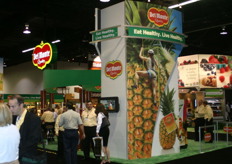 The Del Monte booth