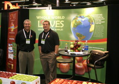 Todd Fryhover and Chris Scott of Washington Apple Commission