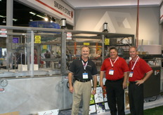 The crew of Smurfit-Stone promoting their automated packaging system