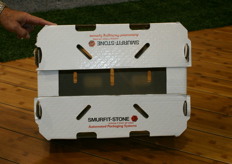 Smufit-Stone his eight side box: stronger and uses less paper