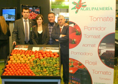 Francisco García, Begoña Gongorra, Juan Becerra and Antonio Marquez of Agrupalmería