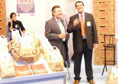 Juan José Salgado Gómez and Jozé Porcel of Potatoes Conde,S.L.