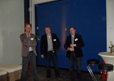 Bio Brass owners Gerjan Snippe, Piet van Andel, Douwe Monsma (left to right)