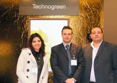 Ms. Noura Sakr, Export Coordinator; Mr. Islam Elbagoury, Export Coordinator and Eng. Mohamed Shams, Export Director of Technogreen, Egypt