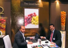Mr. Ahmed Elkashef, Export Manager and Mr. Amr M. Abouzeid, Board Manager of The Good Earth- Egypt