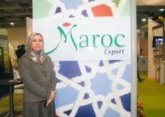 Ms. Nadia Rhaouti, Head of Agribusiness Dept., Maroc Export- Morocco
