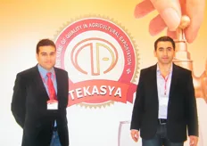 Gubay Firinciogullari and Feyruz Mengulluoglu, International Buyer and Sales Manager of Tekasya- Turkey