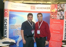 Lygdel de Leon and Shane Rodrigues of DB Schenker