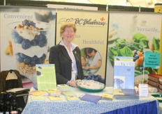 Wilhelmina de Jager of the BC Blueberry Council.