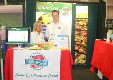 Celyne Goulet and Brendan Foley of Nature Seal.