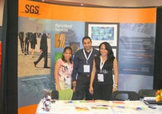 Meera Thanapalsingam, Ron Kuriyedath and Theresa Almonte of SGS